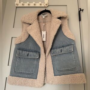 Jason Wu Cream Sherpa Jacket
